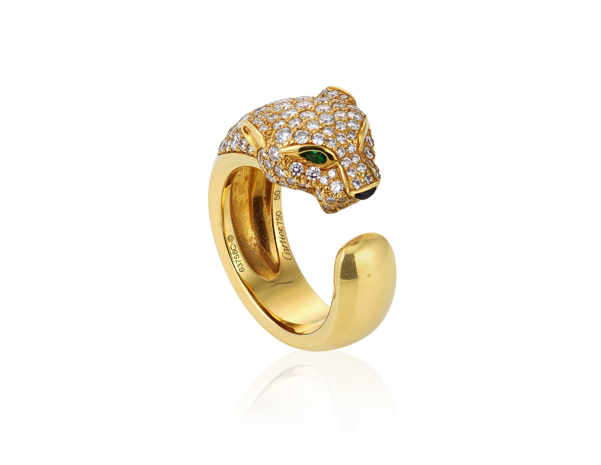 CARTIER Panthere 鑽石戒指（估價HK$30,000 - HK$50,000）