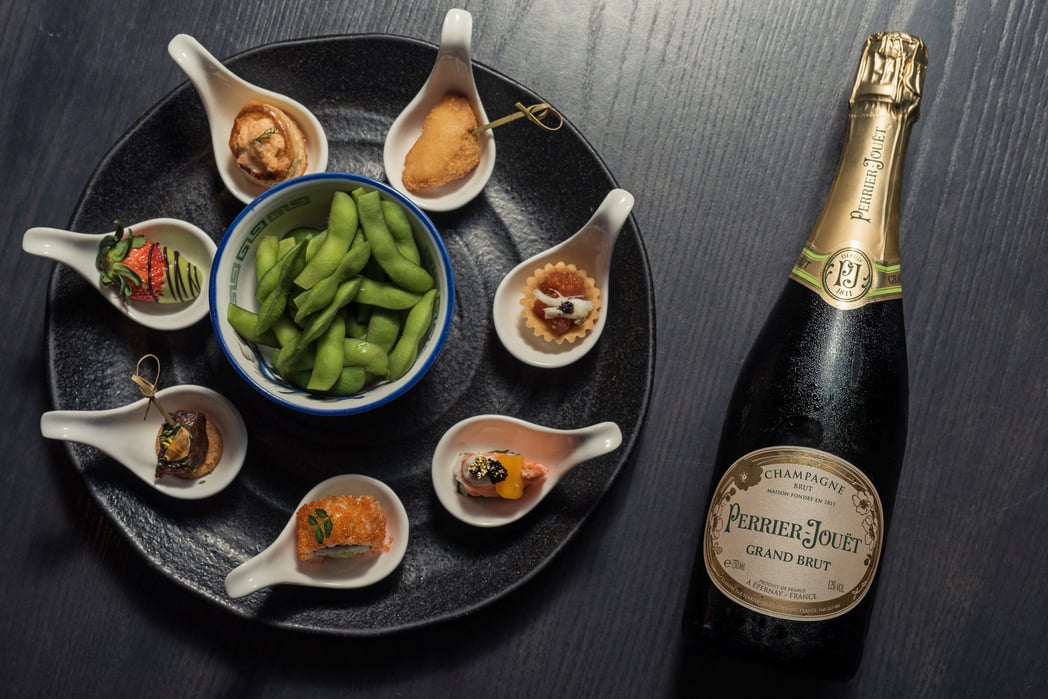 Perrier-Jouet Champagne & Japanase Canapes Happy Hour @ Dragon I_ (A) (1)