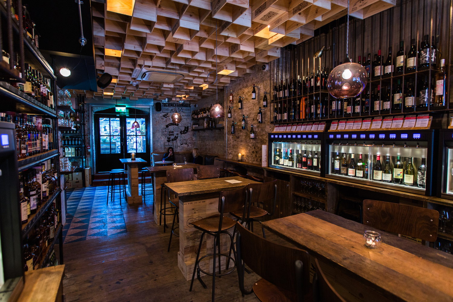 Best UK Bar: Vagabond Wines (Spitalfields, London, UK) / Finch Interiors