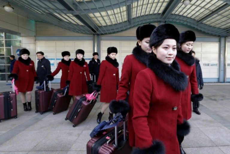 北韓美女啦啦隊
