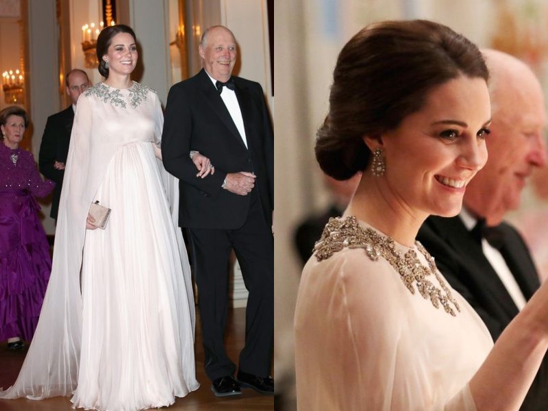 Kate Middleton可以算是Alexander McQueen的忠實愛好者，出嫁當日便曾穿上品牌的婚紗。