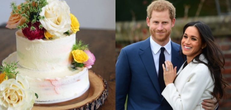 Meghan和哈里王子的結婚蛋糕