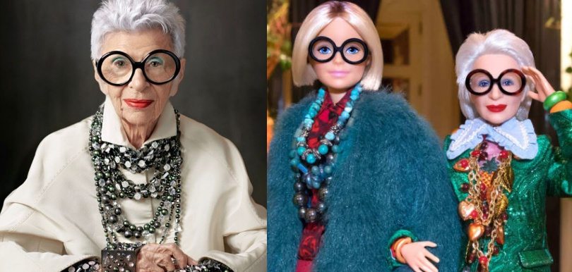 96歲「最潮婆婆」Iris Apfel成最年長Barbie！