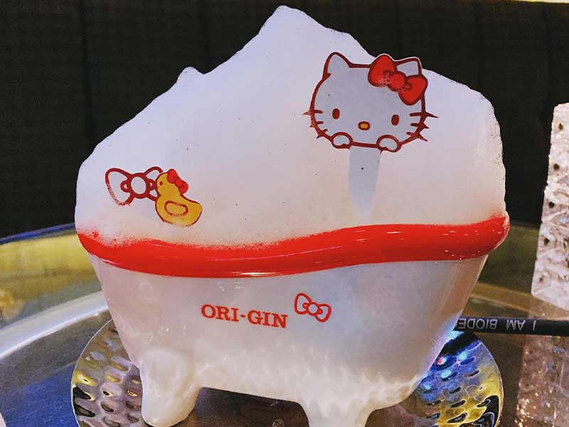 Sanrio Hello Kitty45周年同Origin酒吧合作，推出期間限定雞尾酒