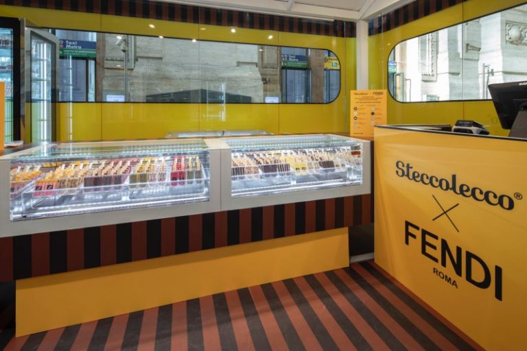 Steccolecco X FENDI 米蘭中央車站手工雪糕期間限定店